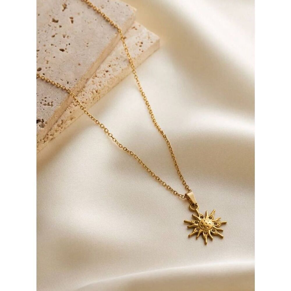 Sun radiant necklace #2538